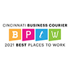 Cincinnati Business Courier Best Places to Work Award 2021