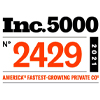 Number 2429 of America's Fastest Growing Private Companies of 2021